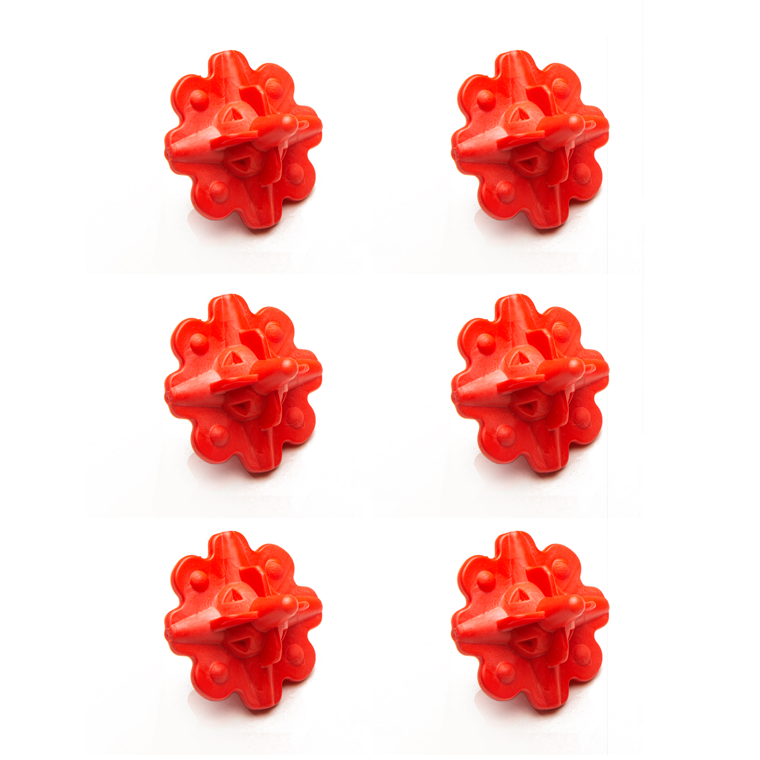 Bullet Washing Ball Red (Set of 6)