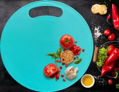 Plastic Chopping Board (Round) - VRTAJ Kitchen Product