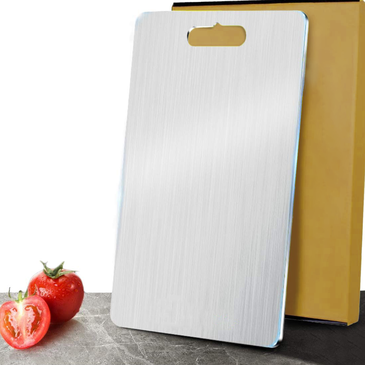 SS Chopping Board (20.5*31 cm-1mm) Medium - VRTAJ Kitchen Product