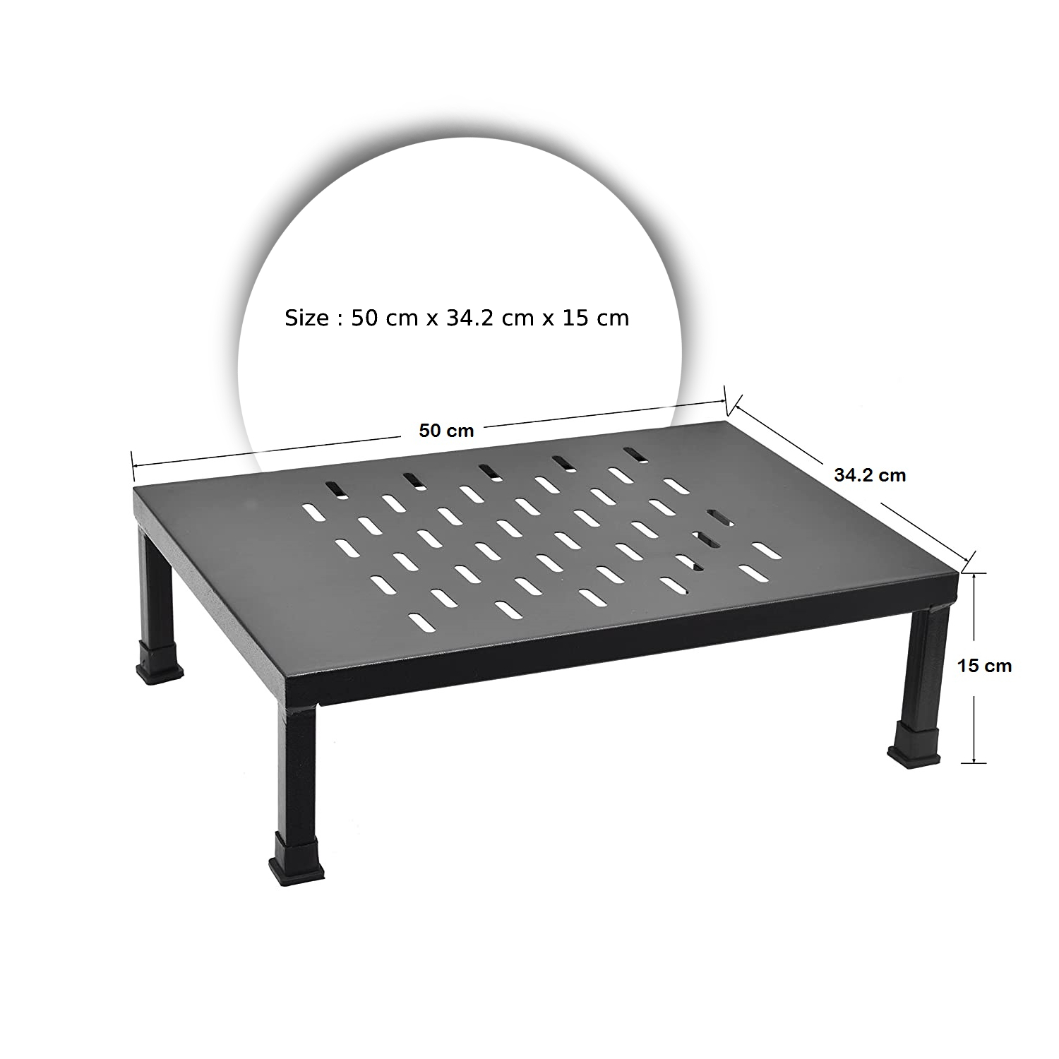 Smart Oven Stand (Black) - VRTAJ Kitchen Product