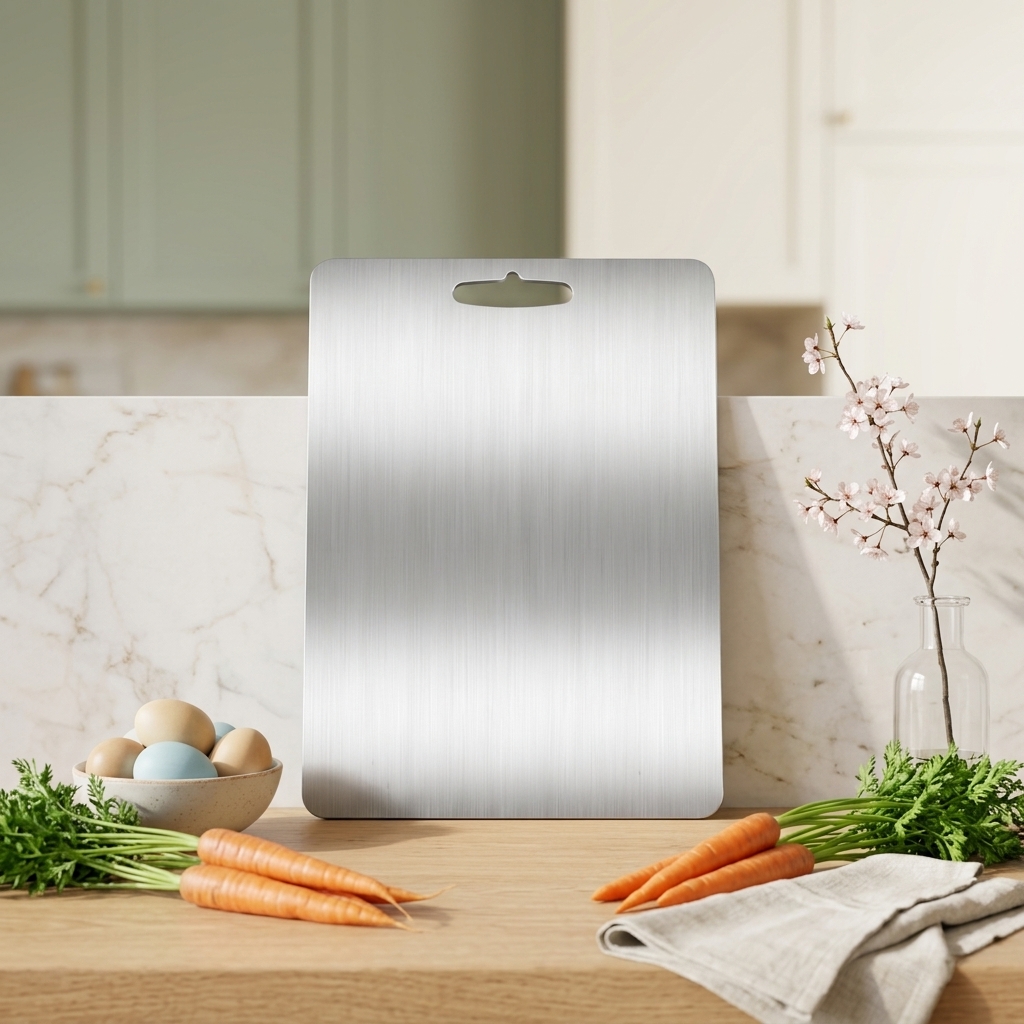 SS Chopping Board (24.5*35.5 cm-1mm) Large - VRTAJ Kitchen Product