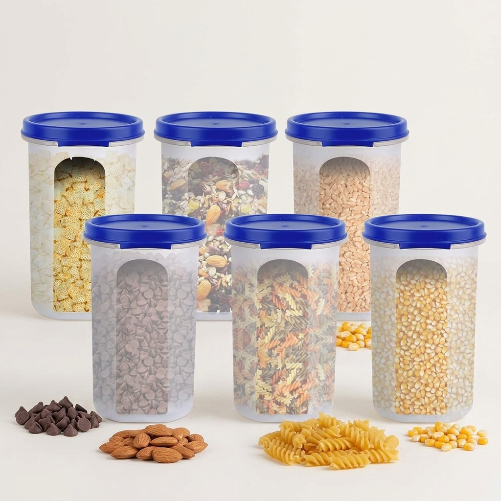 500ml Round Modular Container (Set of 6)