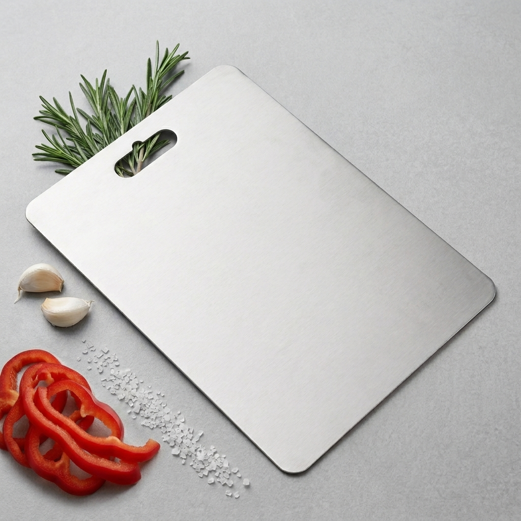 SS Chopping Board (20.5*31 cm-1mm) Medium - VRTAJ Kitchen Product